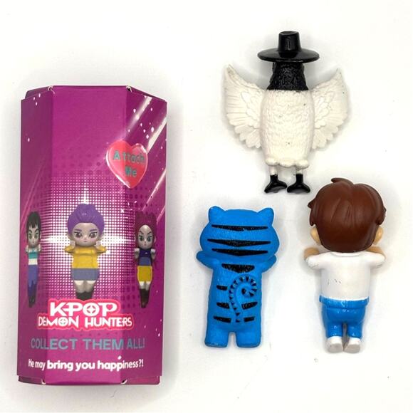 New K-POP Demon Hunters DERPY TIGER, JINU, SUSSIE Hipper Mini Figures, Slayer - Picture 2 of 4
